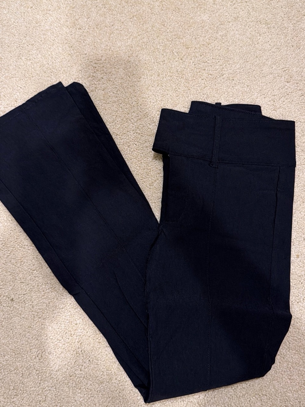 Urban Outfitters Black low-Rise Flared Pants